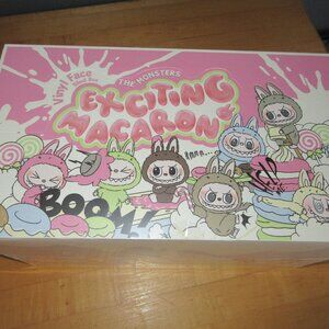 Pop Mart LABUBU The Monsters Exciting Macaron Blind Box Sealed Full Case NIB
